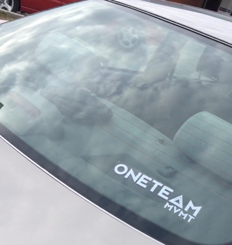 OneTeamMVMT bumper sticker ($CAD)