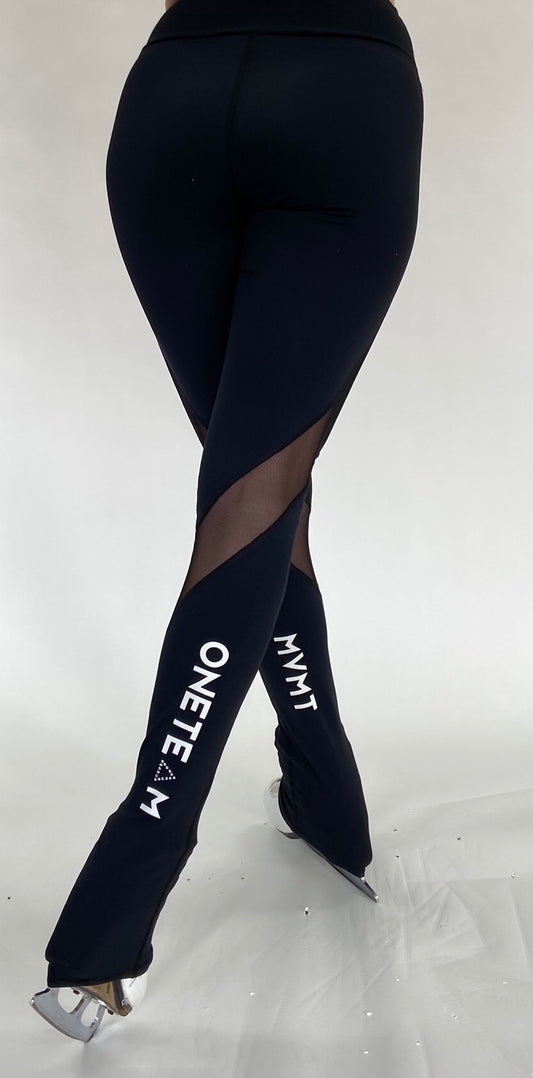 OTM Elite Legging - Mesh and Crystal Accents ($CAD)