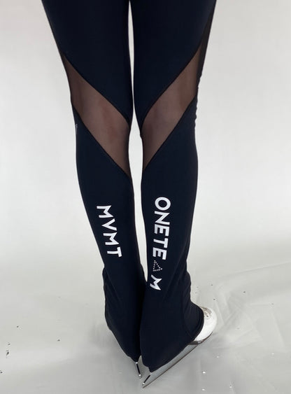 OTM Elite Legging - Mesh and Crystal Accents ($CAD)